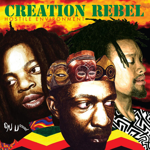 Creation Rebel - Hostile Environment - on limited colored vinyl + Download & poster