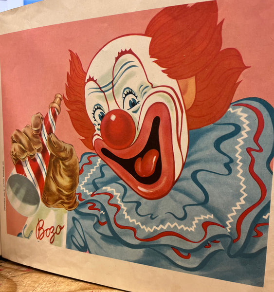 BOZO Has A Party! - Capitol Records Two 78rpm Album with