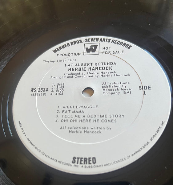 Herbie Hancock - Fat Albert Rotunda (Promo) – Orbit Records