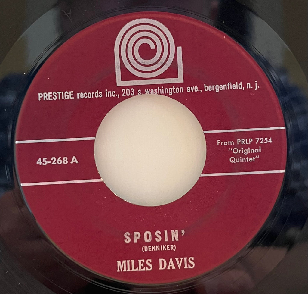 Miles Davis - Sposin' b/w Just Squeeze Me