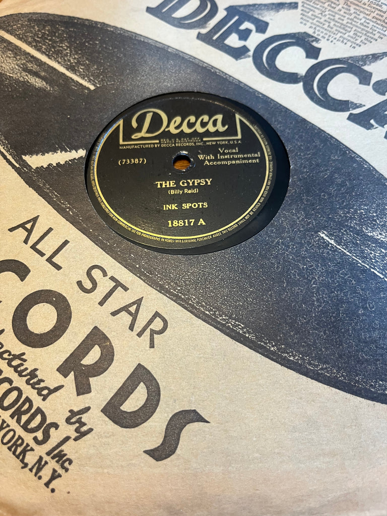 Ink Spots - The Gypsy b/w Everyone is Saying Hello Again