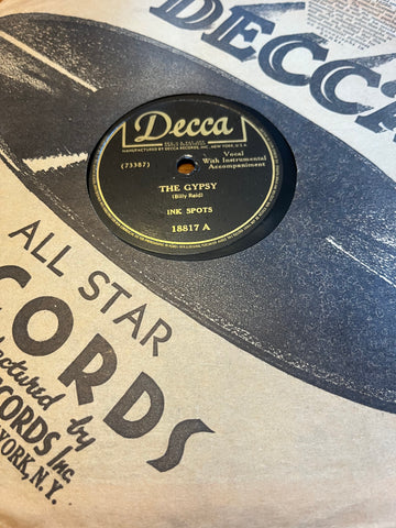 Ink Spots - The Gypsy b/w Everyone is Saying Hello Again