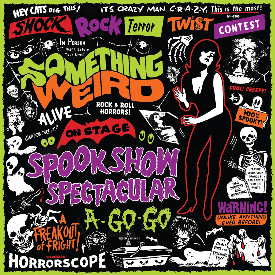 Something Weird - Spook Show Spectacular A-Go-Go - on Colored Vinyl + DVD & Zine