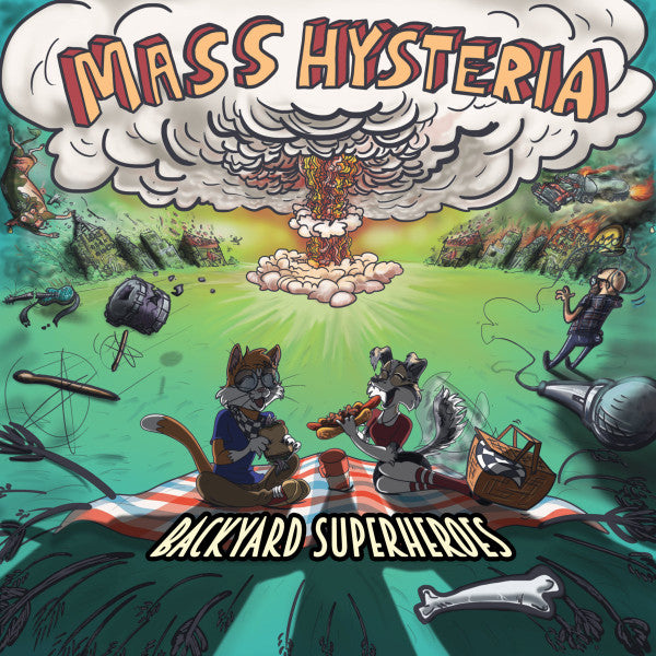 Backyard Superheroes - Mass Hysteria (Green Vinyl)