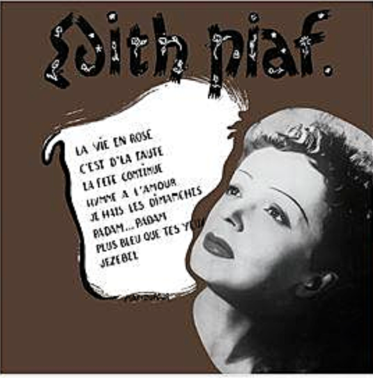 Edith Piaf - La Vie En Rose - import LP on colored vinyl