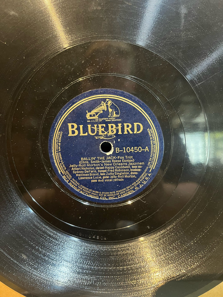 Jelly Roll Morton - Ballin' The Jack b/w Don't You Leave Me