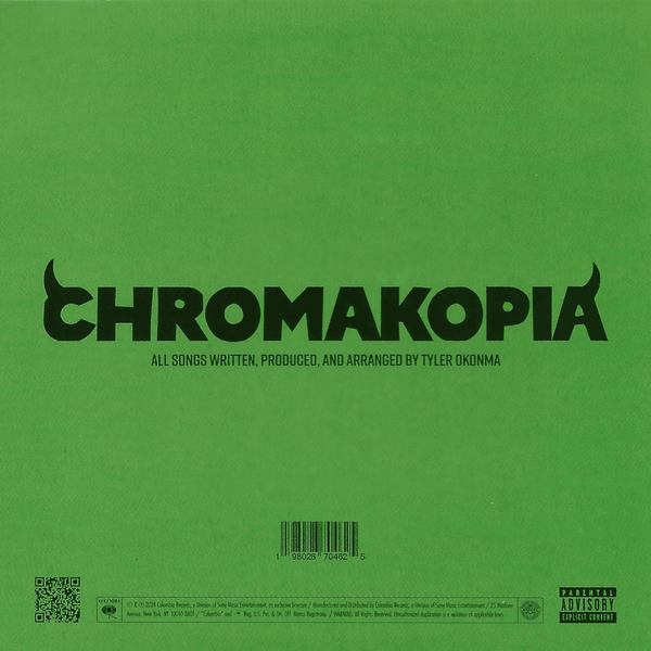 Tyler the Creator - Chromakopia - import on colored vinyl – Orbit