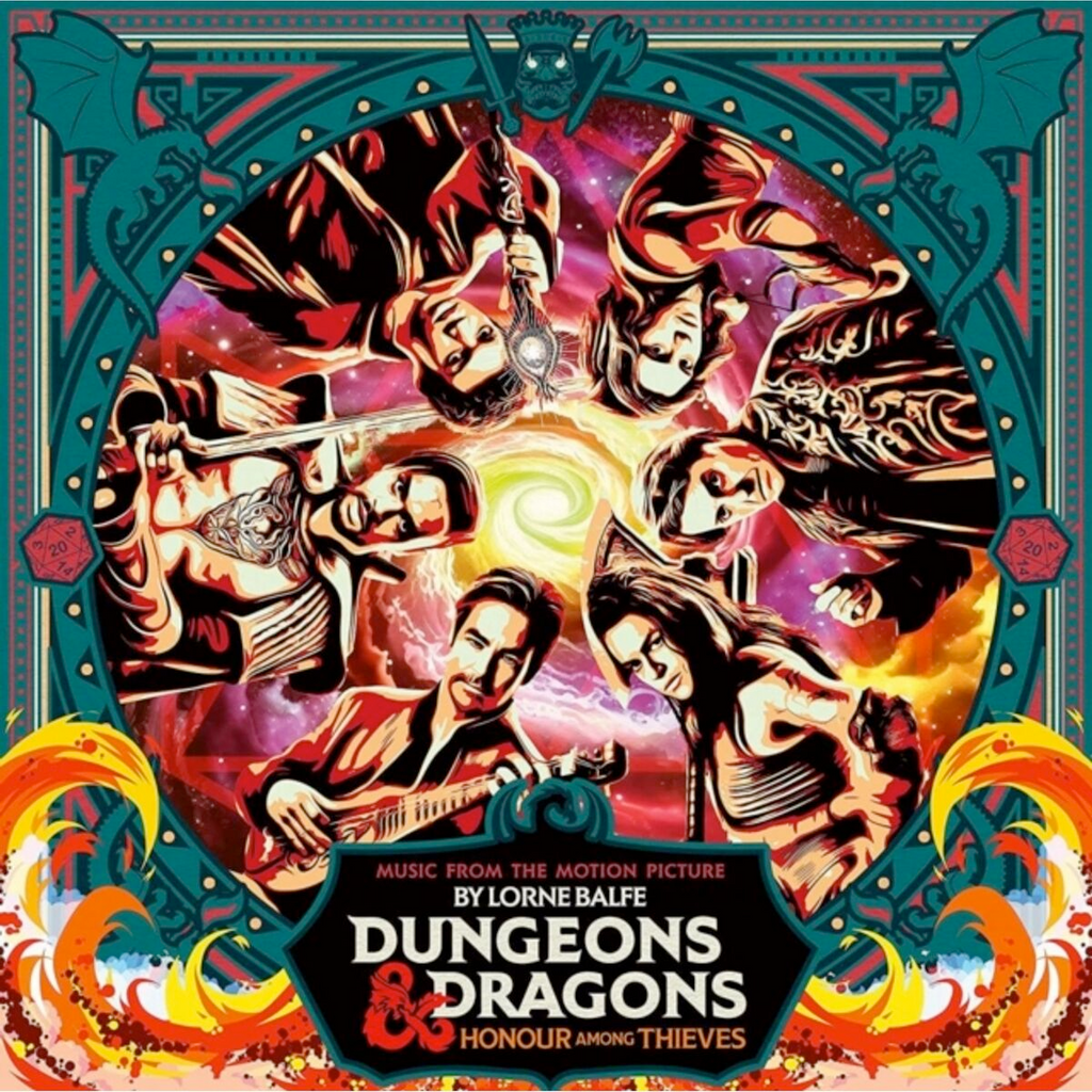 Dungeons & Dragons: Honor Among Thieves - Soundtrack - 2 LP set on colored vinyl