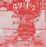 God's Acre - Riff-o-Rhama b/w Killing Time - Red Sleeve - Red Vinyl - Super Limited