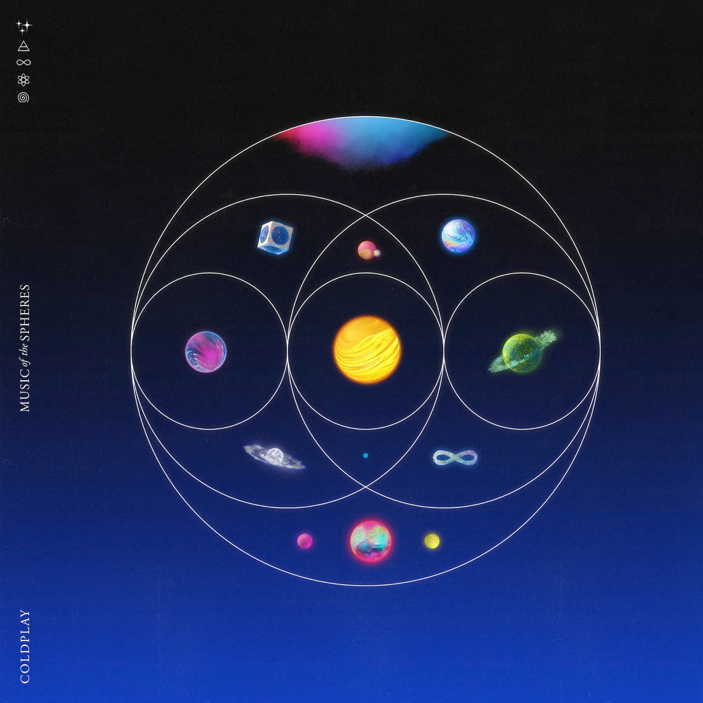 Coldplay - Music of the Spheres - on Clear EcoRecord vinyl