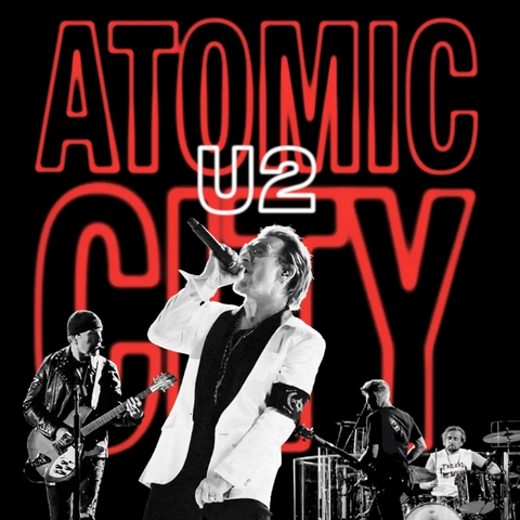 U2 - Atomic City (U2 / UV Live at Sphere, Las Vegas)  - 10" EP on limited colored vinyl for RSD24