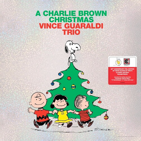 Vince Guaraldi Trio - A Charlie Brown Christmas - 60th Anniversary LTD "foil" cover