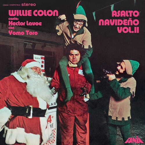Willie Colon - Asalto Navideño Vol II on limited colored vinyl