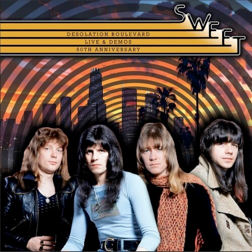 Sweet - Desolation Boulevard Live & Demos - 50th Anniversary edition on colored vinyl for RSD25