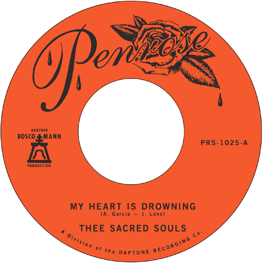 Thee Sacred Souls - My Heart is Drowning / Stuck in the Mud - LTD 7"