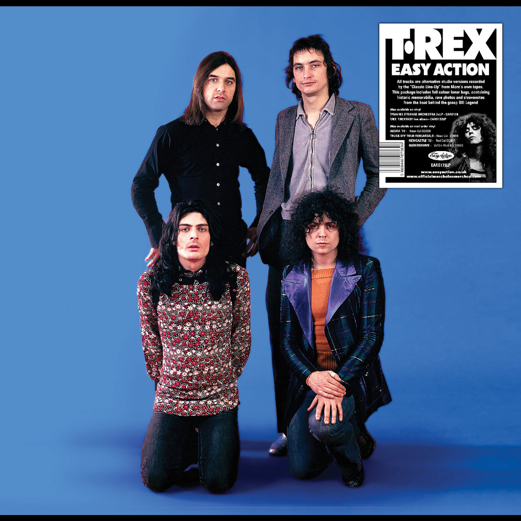 T. Rex - Easy Action - 2 LPs of outtakes & alternates on limited colored vinyl