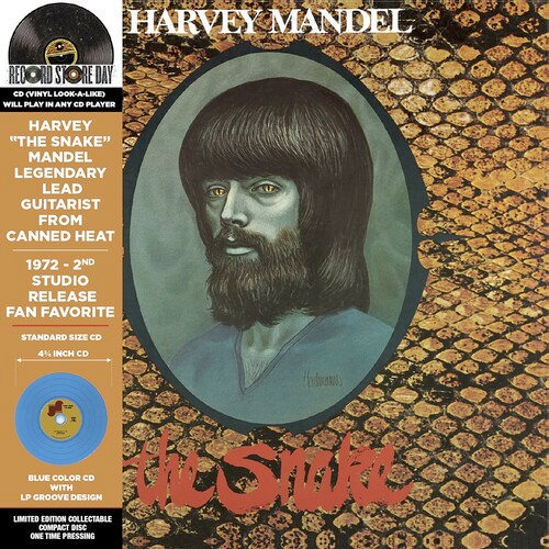 Harvey Mandel - The Snake - on colored vinyl for RSD25