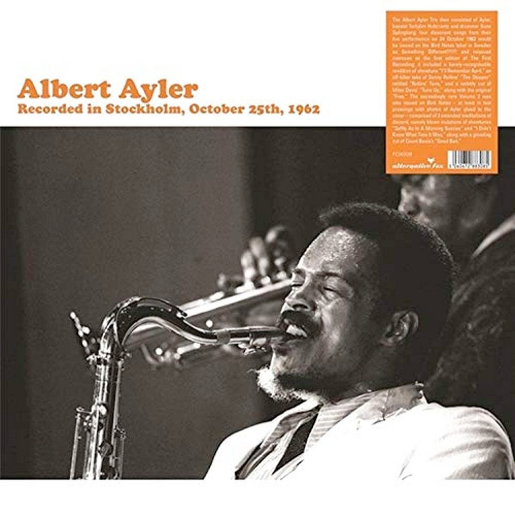 Albert Ayler - Recorded in Stockholm 1962 import 2 LP set