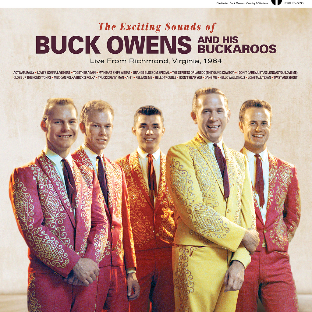 Buck Owens - Live from Richmond, VA 1964 - on limited colored vinyl