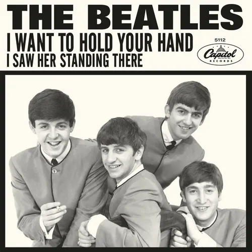 Beatles - I Want to Hold Your Hand / I Saw Her Standing There - 7" single for BF24 w/ PS