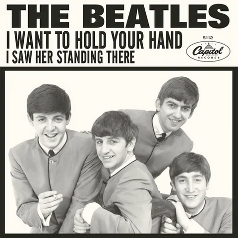 Beatles - I Want to Hold Your Hand / I Saw Her Standing There - 7" single for BF24 w/ PS