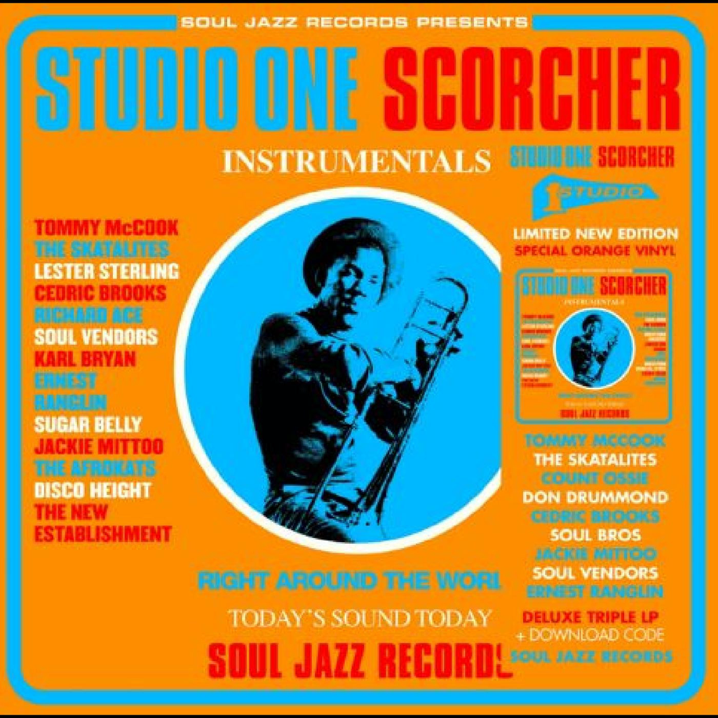 VA - Studio One Scorcher - The Instrumentals - 3 LP set on LIMITED COLORED VINYL
