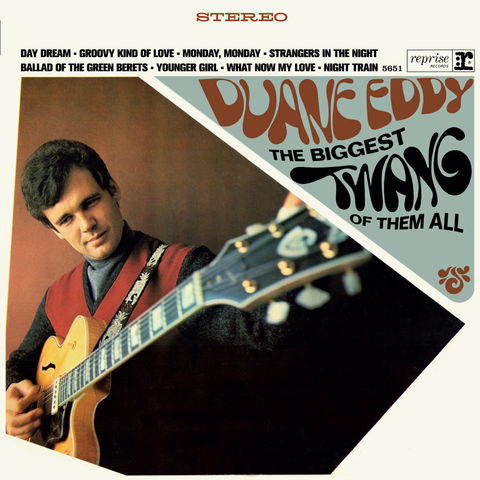 Duane Eddy - The Biggest Twang of Them All on limited colored vinyl