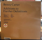 Benny Carter - Additions To Further Definitions