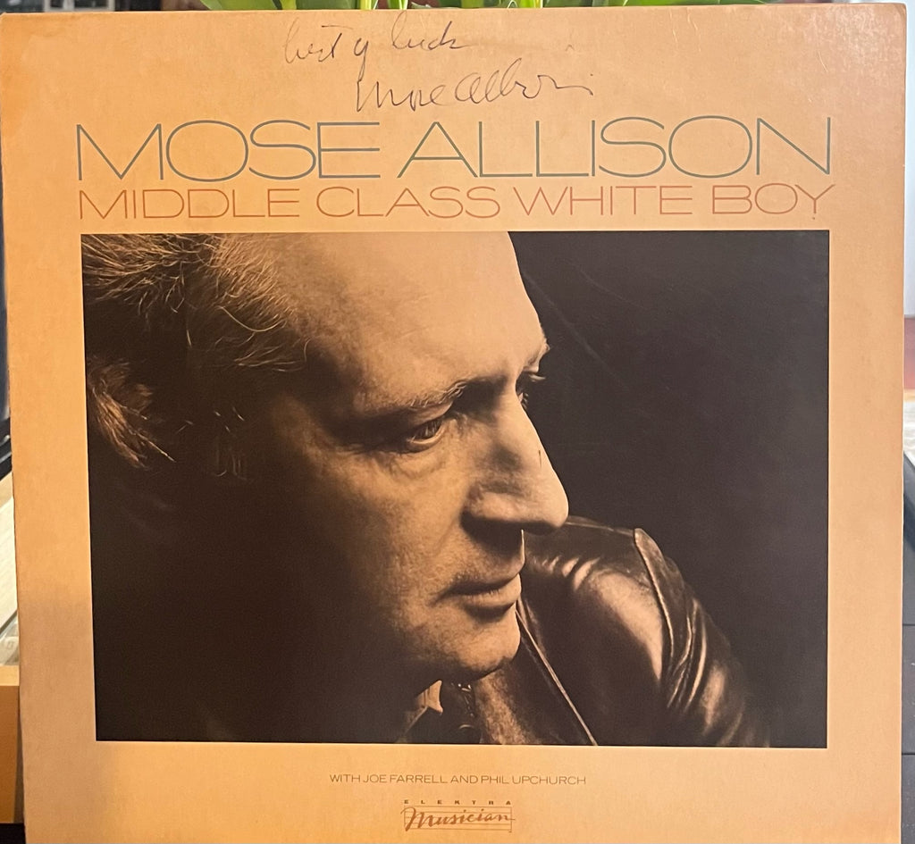 Mose Allison - Middle Class White Boy  AUTOGRAPHED