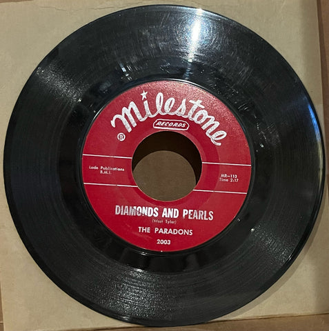 Paradons - Diamonds and Pearls b/w I Want Love