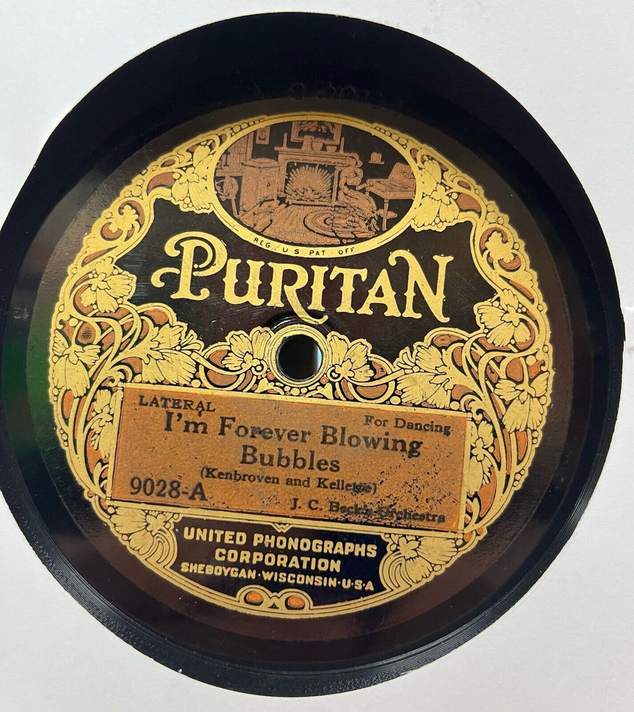 J. C. Beck's Orch. - I'm Forever Blowing Bubbles b/w Cuban Melodies - Coleman's Castle Orch.