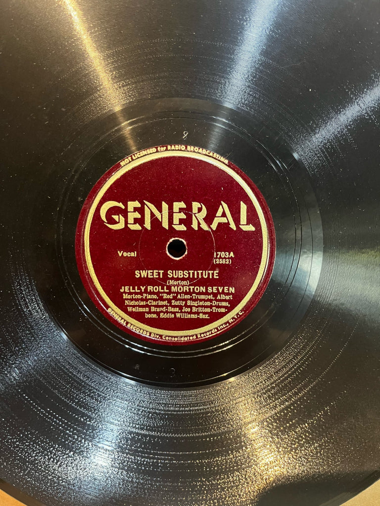 Jelly Roll Morton Seven - Sweet Substitute b/w Panama
