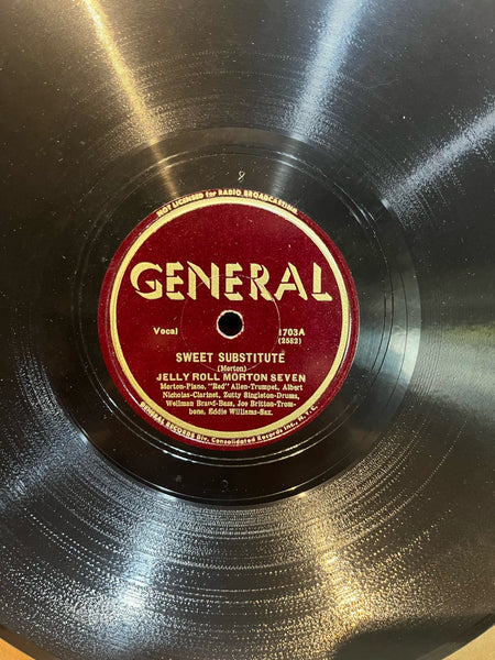 JELLY ROLL MORTON SEVEN GENERAL Sweet Substitute/ Panama