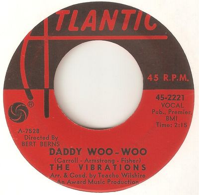 Vibrations - Daddy Woo-Woo b/w My Girl Sloopy