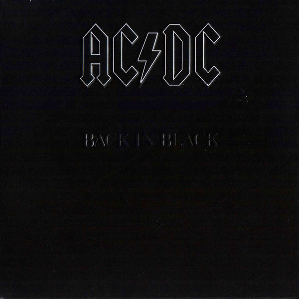 AC / DC - Back in Black LP 180g - Hell's Bells, You Shook Me All Night -  CLASSIC