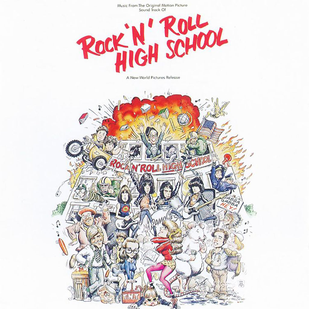 Rock n Roll High School Soundtrack - LTD colored vinyl Ramones, etc