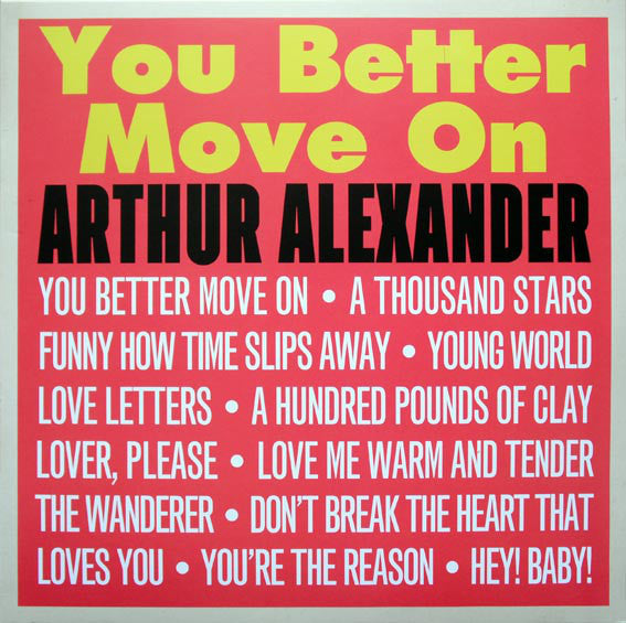 Arthur Alexander - You Better Move On - 180g import LP