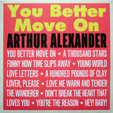 Arthur Alexander - You Better Move On - 180g import LP