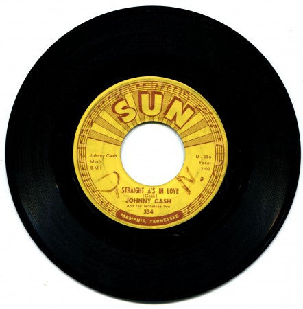 Johnny Cash - Straight A's in Love/ I Love You Because