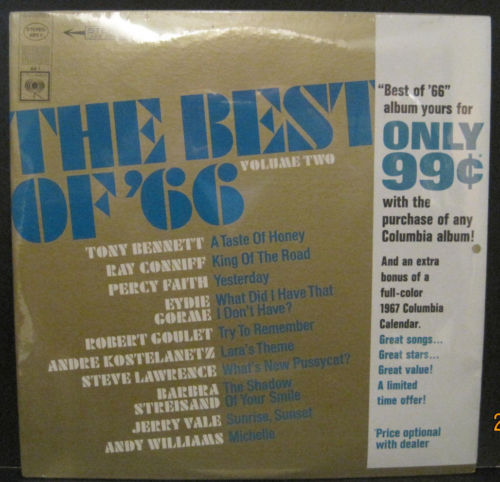 Various Artists - The Best of '66 Volume 2 w/ calendar