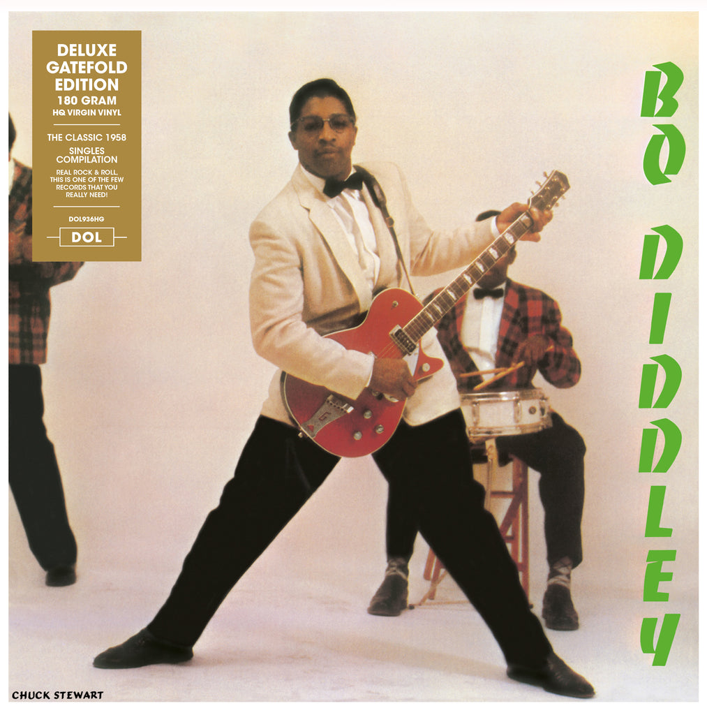 Bo Diddley - s/t singles compilation LP import w/ gatefold