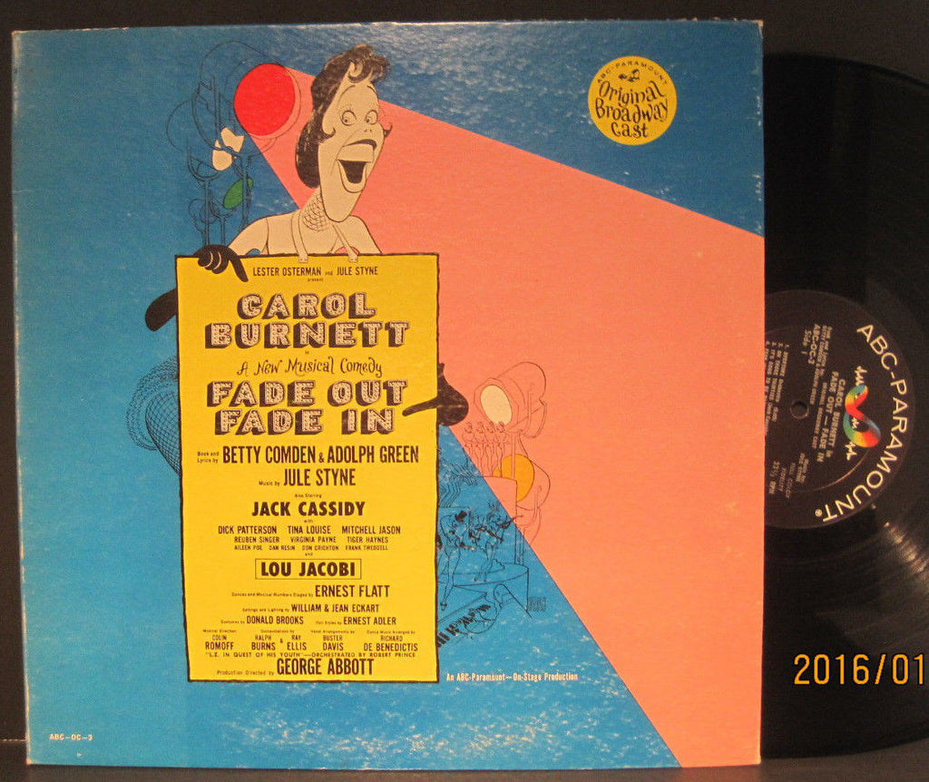 Carol Burnett "Fade Out Fade In" Original Cast