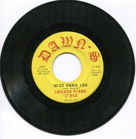 Chicago Piano C Red - Miss Annie Lou / 1 Minute After Mid-Nite