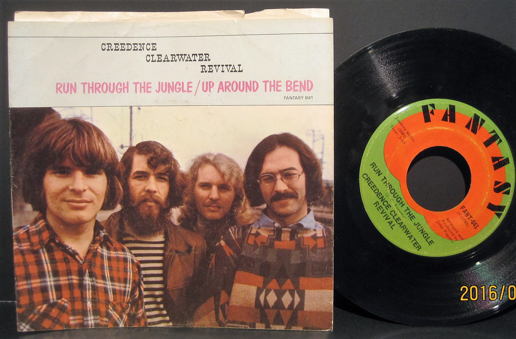 Creedence Clearwater Revival - Run Through The Jungle b/w Up Around The Bend P/S