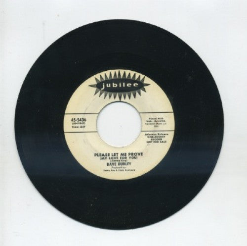 Dave Dudley - Please Let Me Prove (My Love For You)/ Under Cover Of The Night