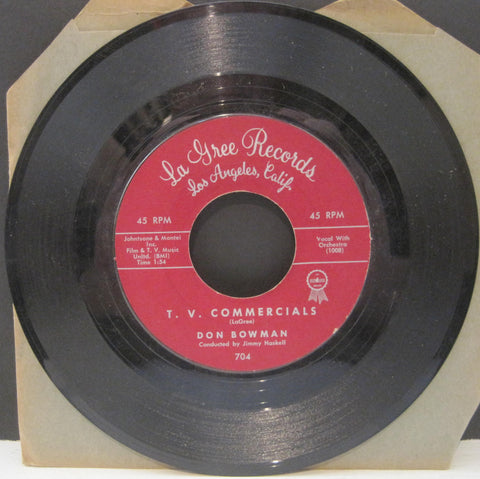 Don Bowman - T.V. Commercials b/w Coward of The Alamo
