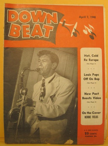 Down Beat - April 7, 1948 Herbie Fields