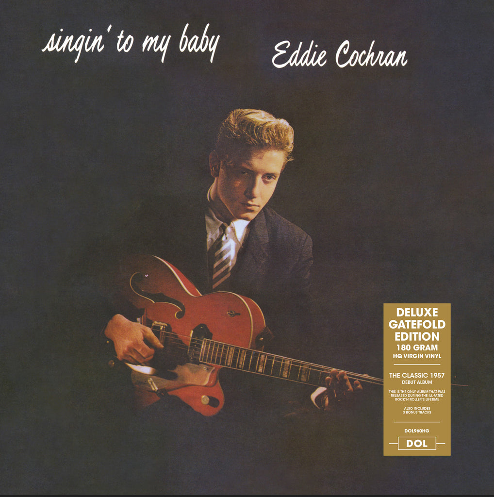 Eddie Cochran - Singin' to My Baby 180g import w/ gatefold & 3 bonus tracks