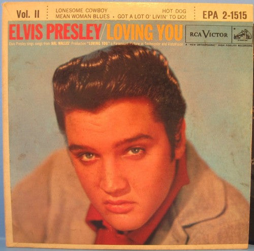 Elvis Presley Loving You ドイツ盤 LP Stereo Elvis Presley – Loving You – Vinyl (LP, Album + 2 more