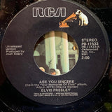 Elvis Presley - Are You Sincere / Solitaire w/ PS